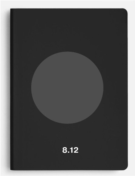 Блокнот «8.12»